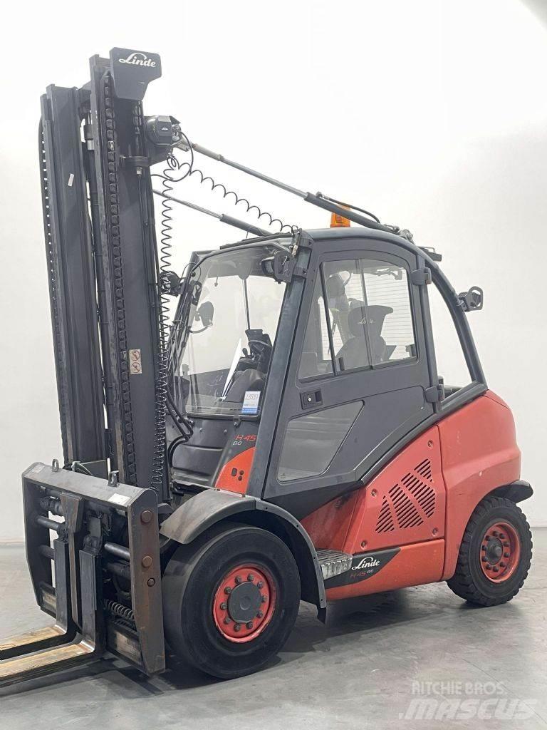 Linde H45D-02-394 Dyzeliniai krautuvai