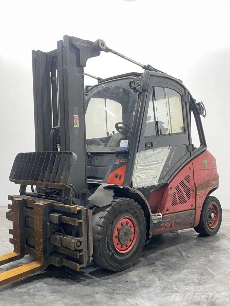 Linde H50D-02-394 Dyzeliniai krautuvai
