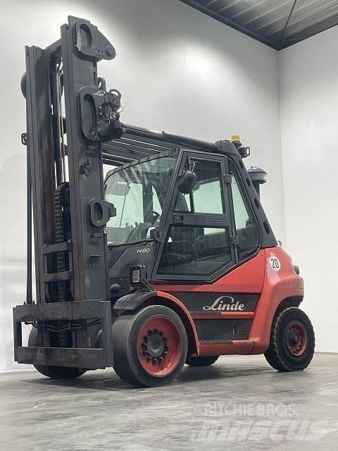 Linde H80D-02-396 Dyzeliniai krautuvai