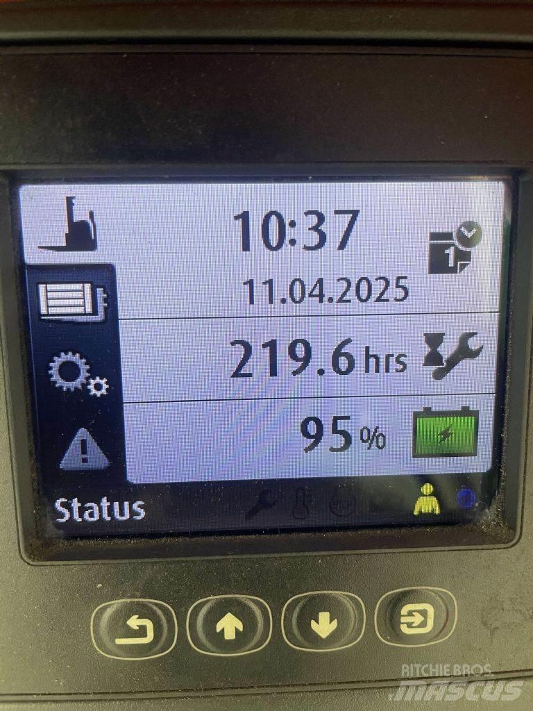 Linde L16-1173 Rankiniai vėžimėliai