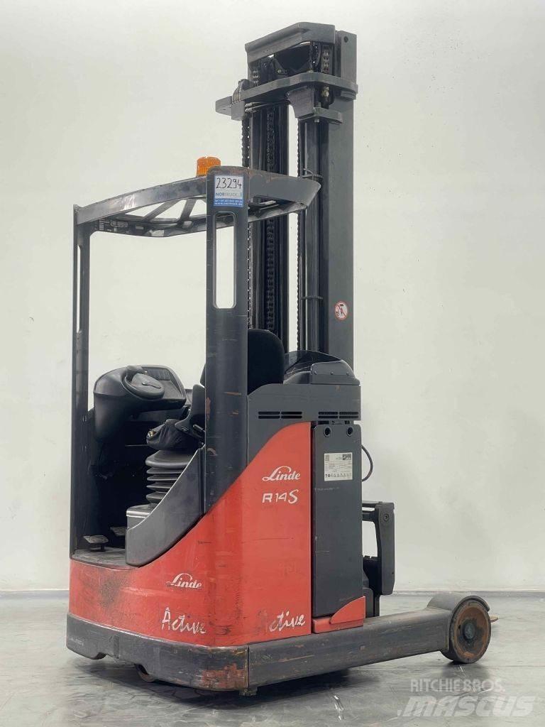 Linde R14-115 Šakiniai krautuvai su prailgintu keltuvu