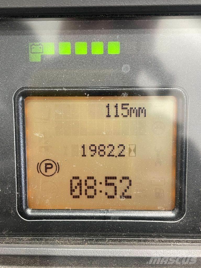 Linde R16-01-1120 Šakiniai krautuvai su prailgintu keltuvu