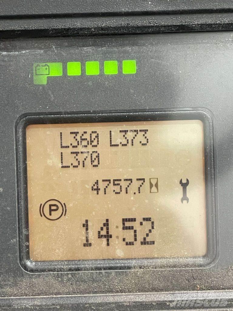 Linde R16-01-1120 Šakiniai krautuvai su prailgintu keltuvu