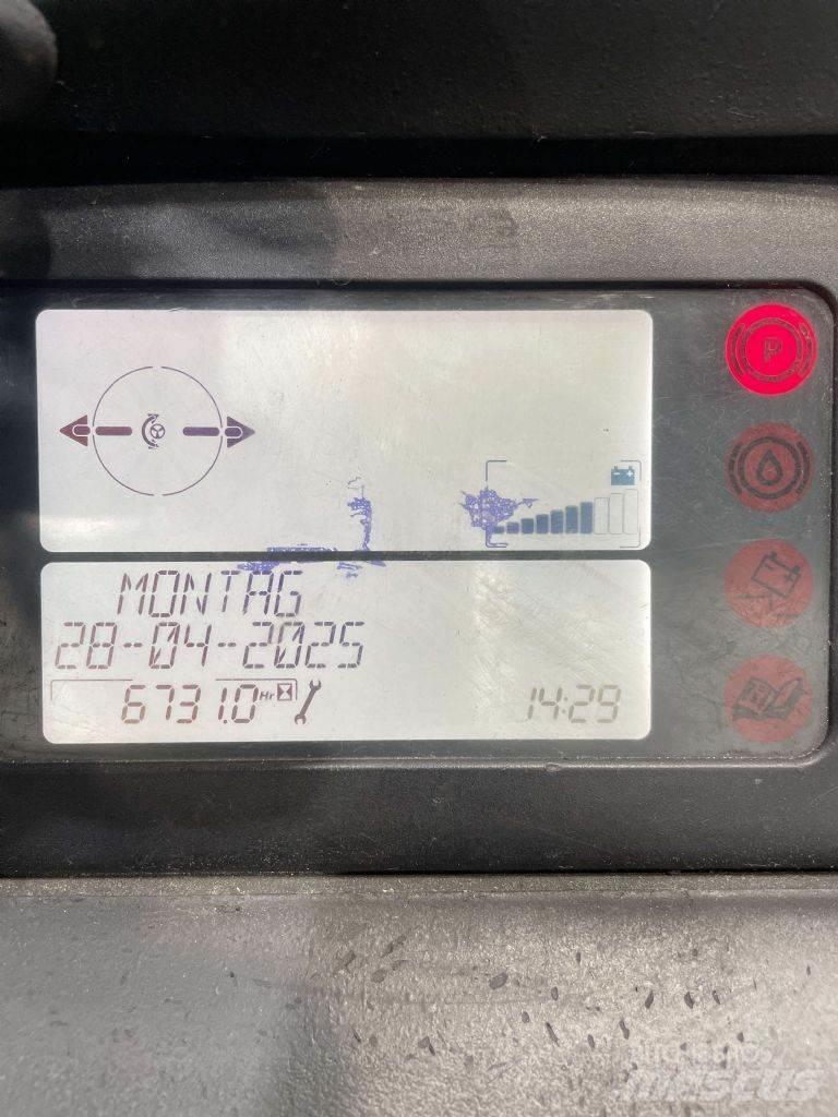 Linde R16G-12-115 Šakiniai krautuvai su prailgintu keltuvu