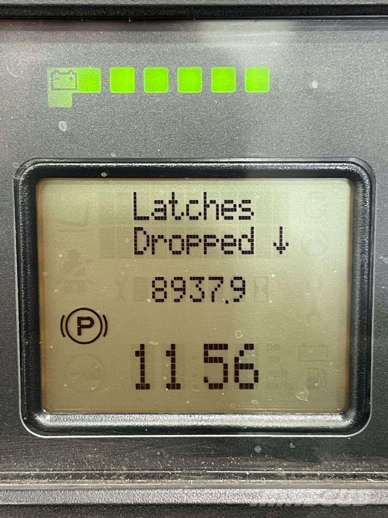 Linde R16HD-1120 Šakiniai krautuvai su prailgintu keltuvu