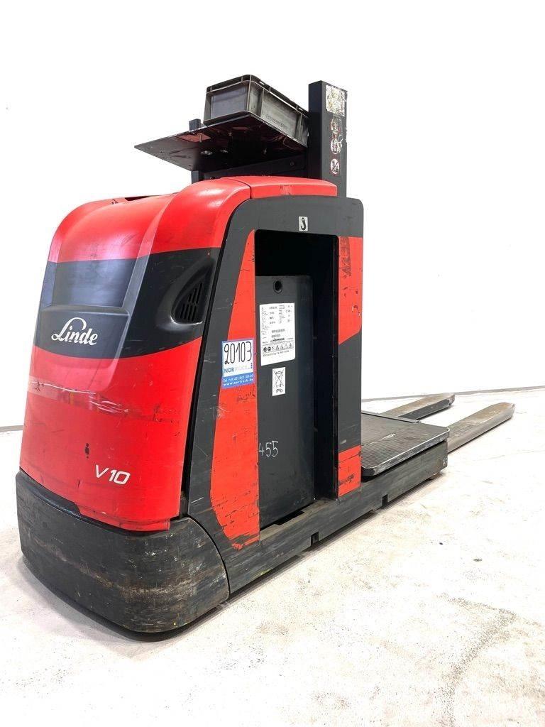 Linde V10-5212 Mažų aukščių užsakytų prekių krautuvai