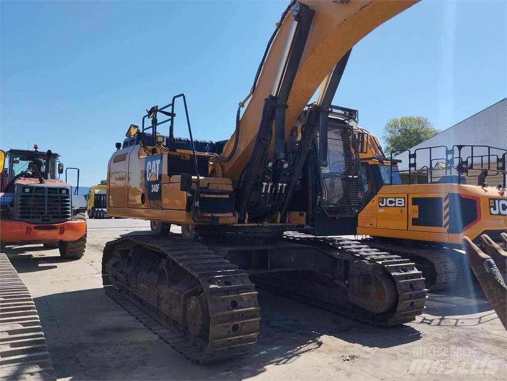 CAT 340F Vikšriniai ekskavatoriai