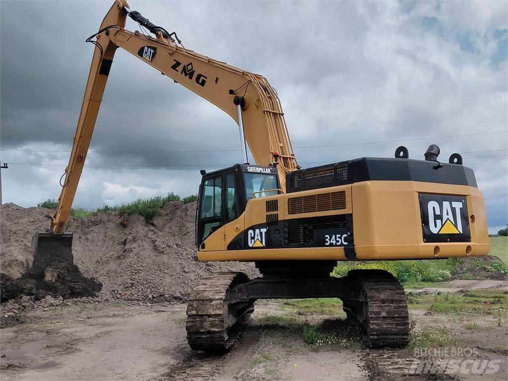 CAT 345C Vikšriniai ekskavatoriai