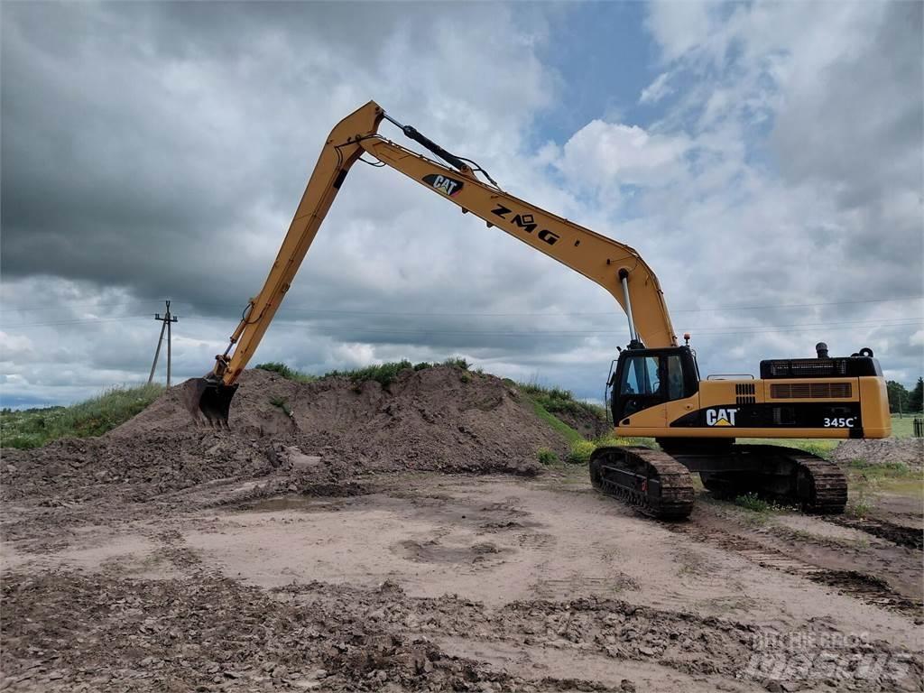 CAT 345C Vikšriniai ekskavatoriai