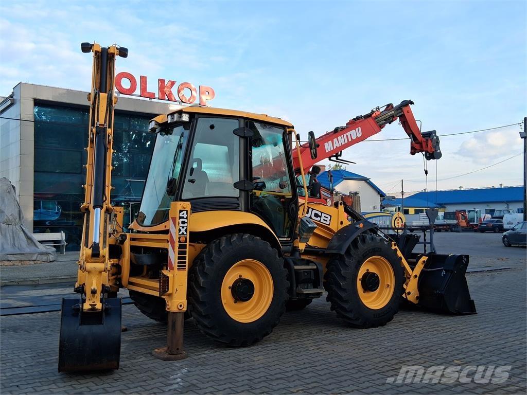 JCB 4CX Ekskavatoriniai krautuvai