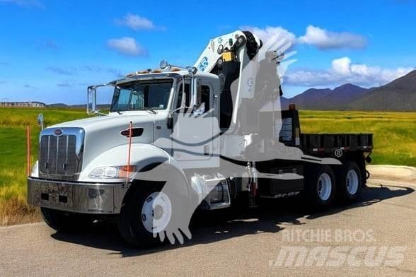 Peterbilt 348 Platformos/ Pakrovimas iš šono
