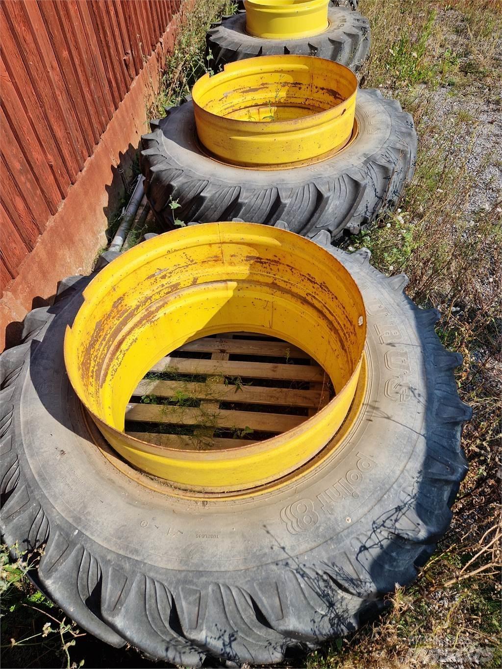  650/65x42, 540/65x30 Padangos, ratai ir ratlankiai