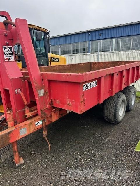 Bigab 8-12 VÄXLARVAGN Kiti krovimo ir kasimo mechanizmai ir jų priedai