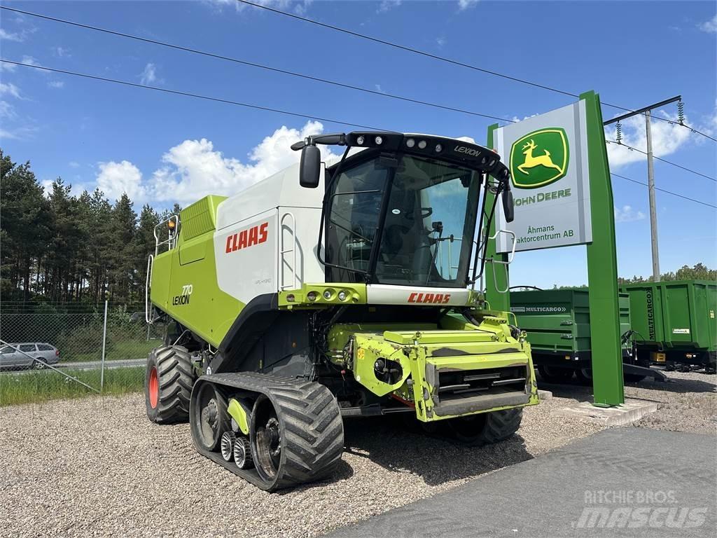 CLAAS Lexion 770 TT Derliaus nuėmimo kombainai