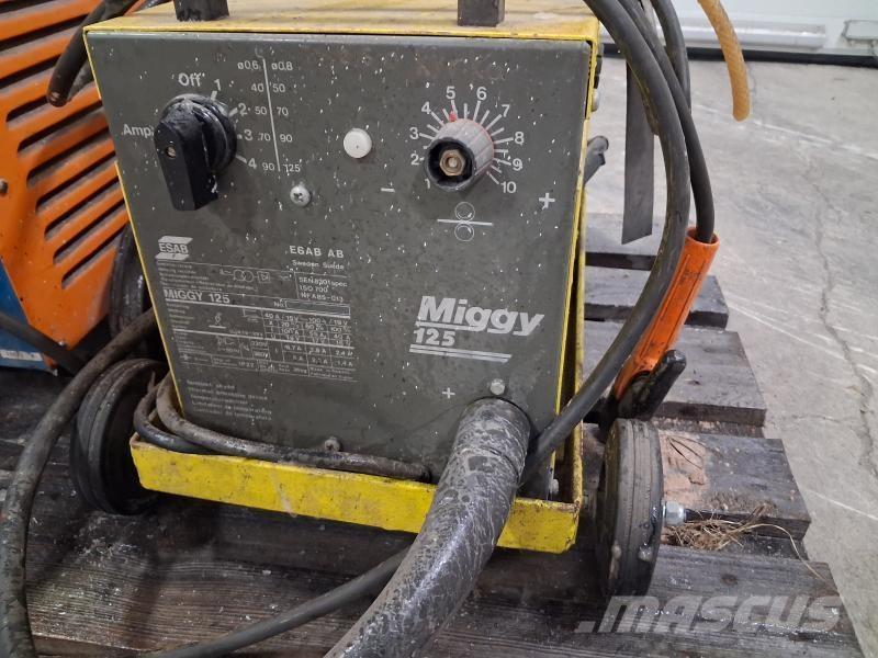 Esab MIGSVETS MIGGY 125 Kiti galvijų priežiūros įrengimai