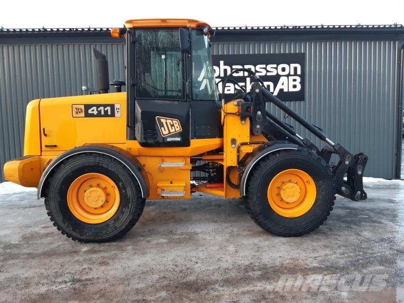 JCB 411 HT STORA BM Naudoti ratiniai krautuvai