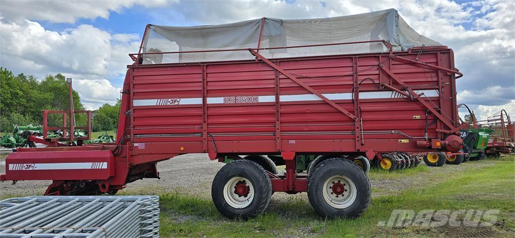 JF 3500 HACKVAGN Savikrovės priekabos