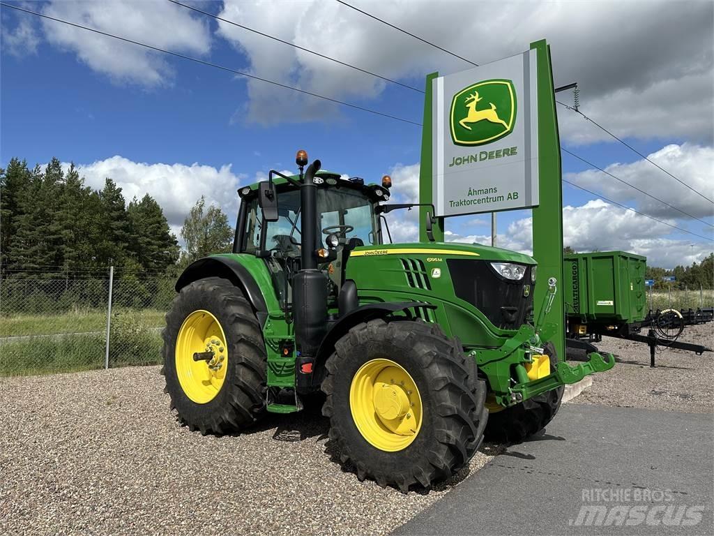 John Deere 6195M Traktoriai