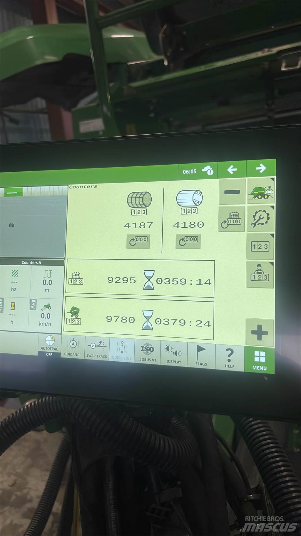 John Deere C441R boggie Kiti pašarų derliaus nuėmimo įrengimai