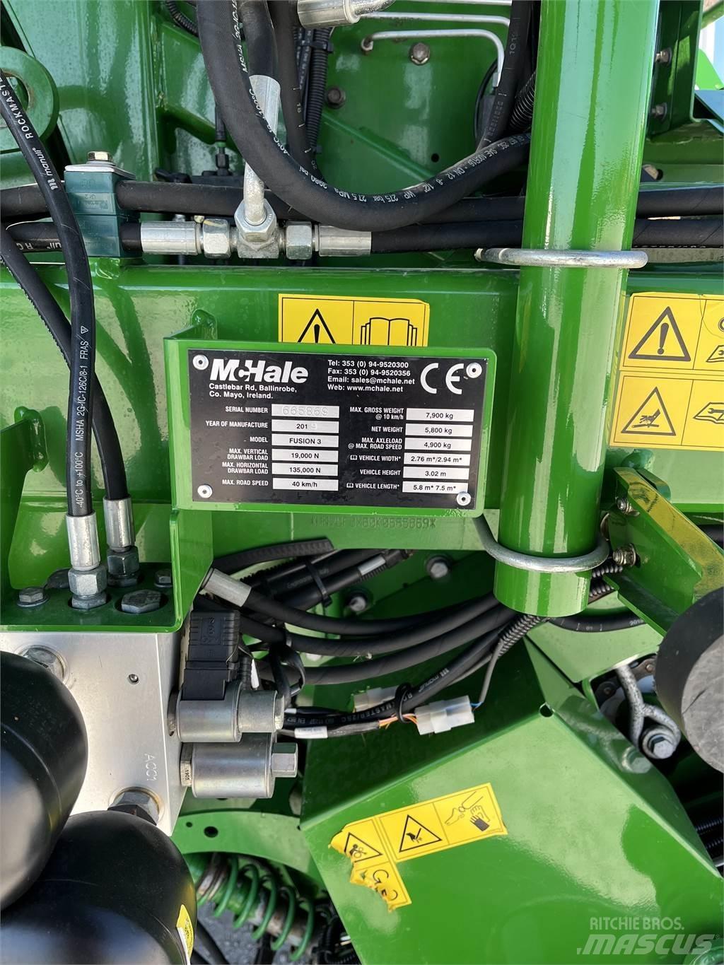 McHale Fusion 3 Ritinių presai