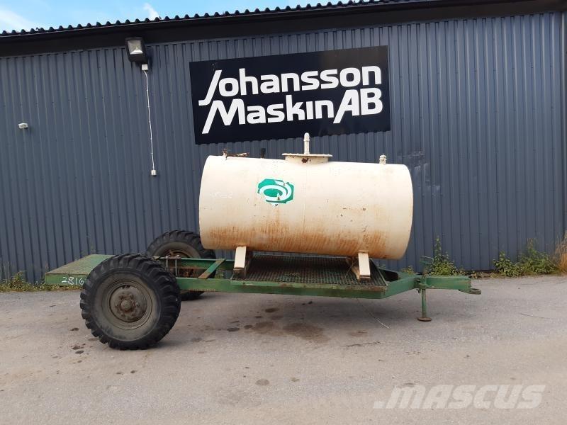  VAGN 1-AXLAD MED TANK Bendrosios paskirties priekabos