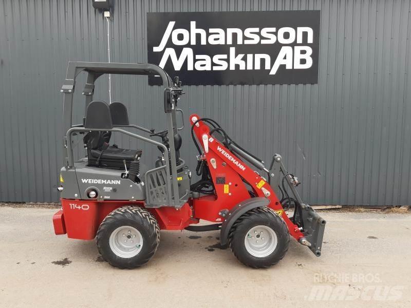 Weidemann 1140 CX25 Naudoti ratiniai krautuvai