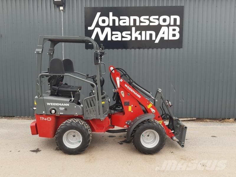 Weidemann 1140 CX25 Naudoti ratiniai krautuvai