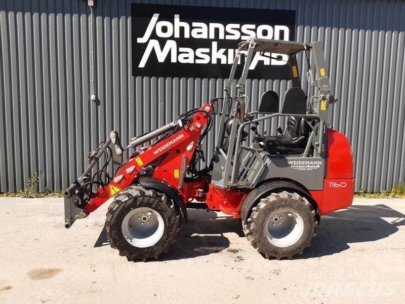 Weidemann 1160 MED EPS Naudoti ratiniai krautuvai