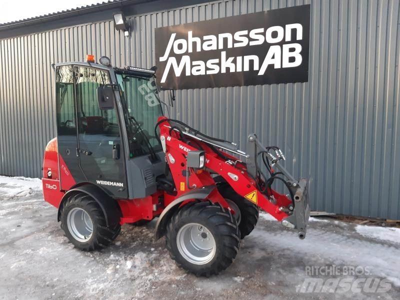 Weidemann 1160 MED HYTT Naudoti ratiniai krautuvai