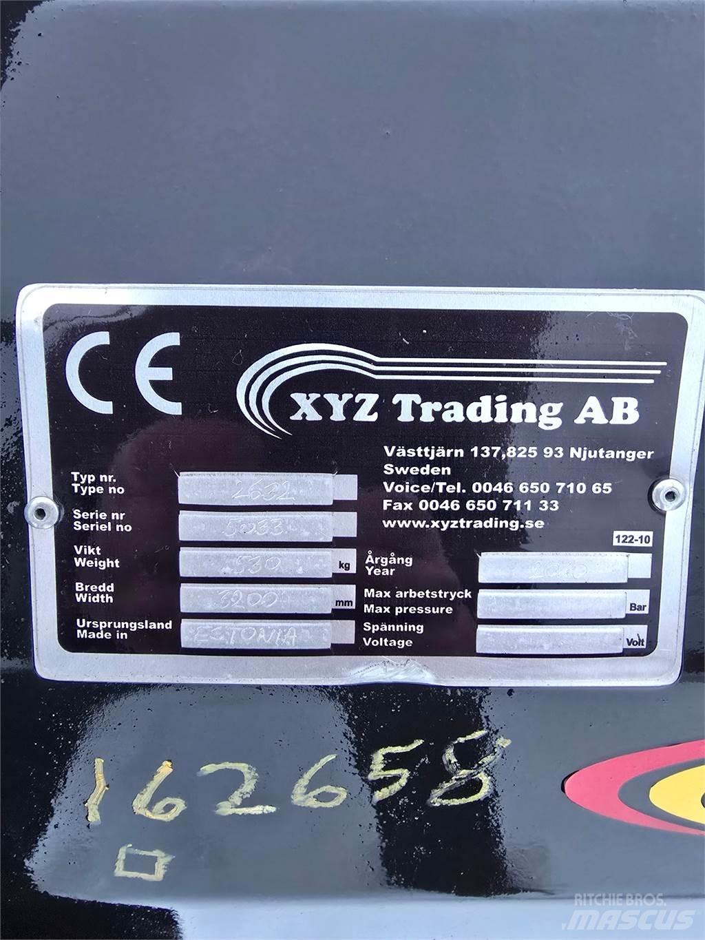 XYZ 2606 Sniego peiliai ir valytuvai
