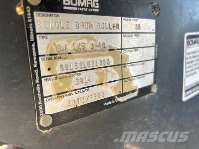 Bomag 145D Statyba - Kita