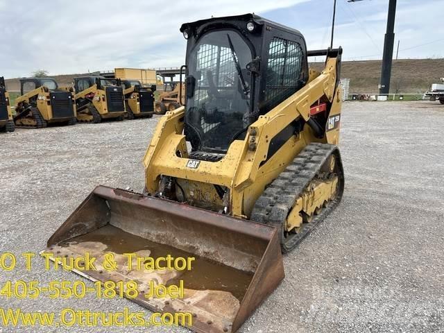 CAT 259D Krautuvai su šoniniu pasukimu