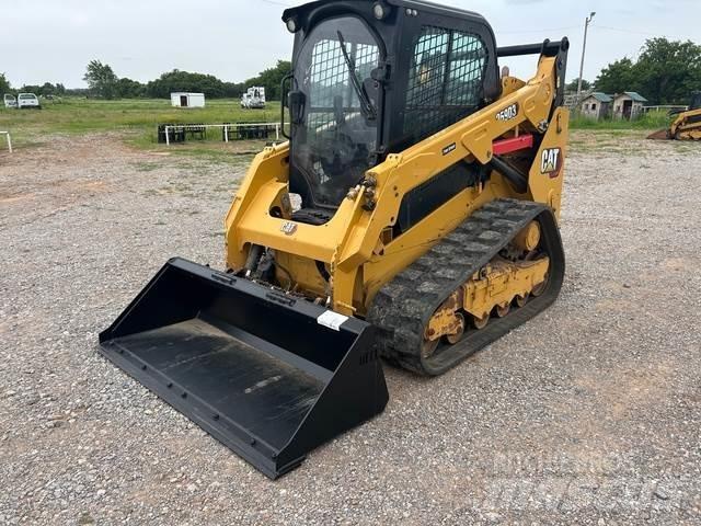 CAT 259D3 Krautuvai su šoniniu pasukimu