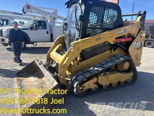 CAT 259D3 Krautuvai su šoniniu pasukimu
