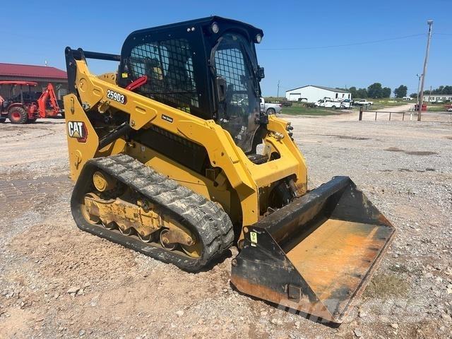 CAT 259D3 Krautuvai su šoniniu pasukimu