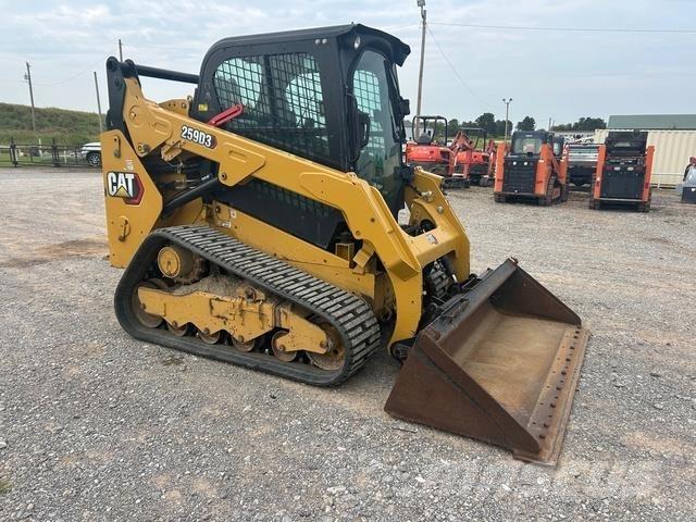 CAT 259D3 Krautuvai su šoniniu pasukimu