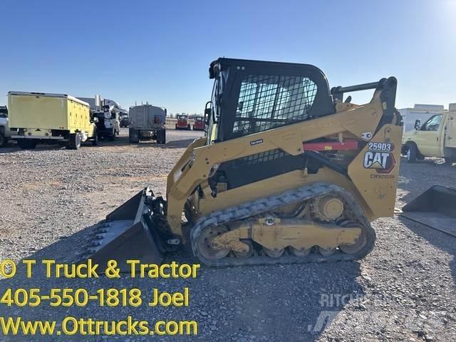 CAT 259D3 Krautuvai su šoniniu pasukimu