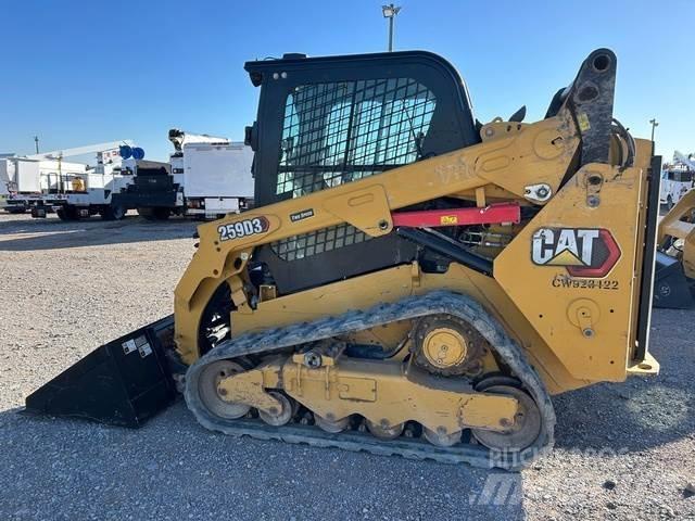 CAT 259D3 Krautuvai su šoniniu pasukimu