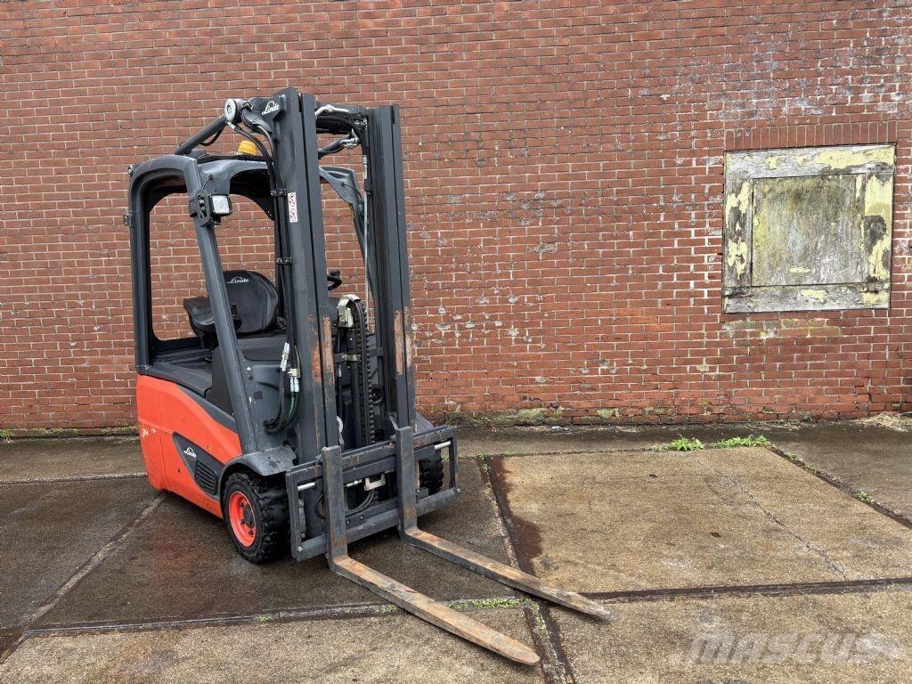 Linde E14-02 Elektriniai šakiniai krautuvai
