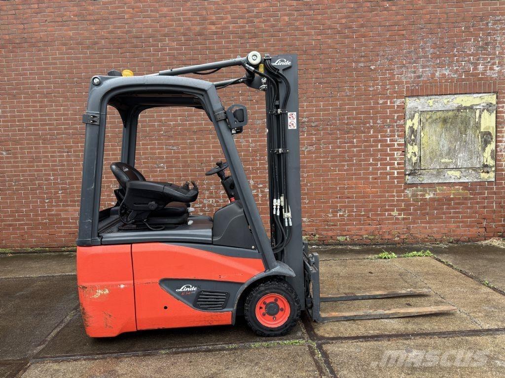 Linde E14-02 Elektriniai šakiniai krautuvai