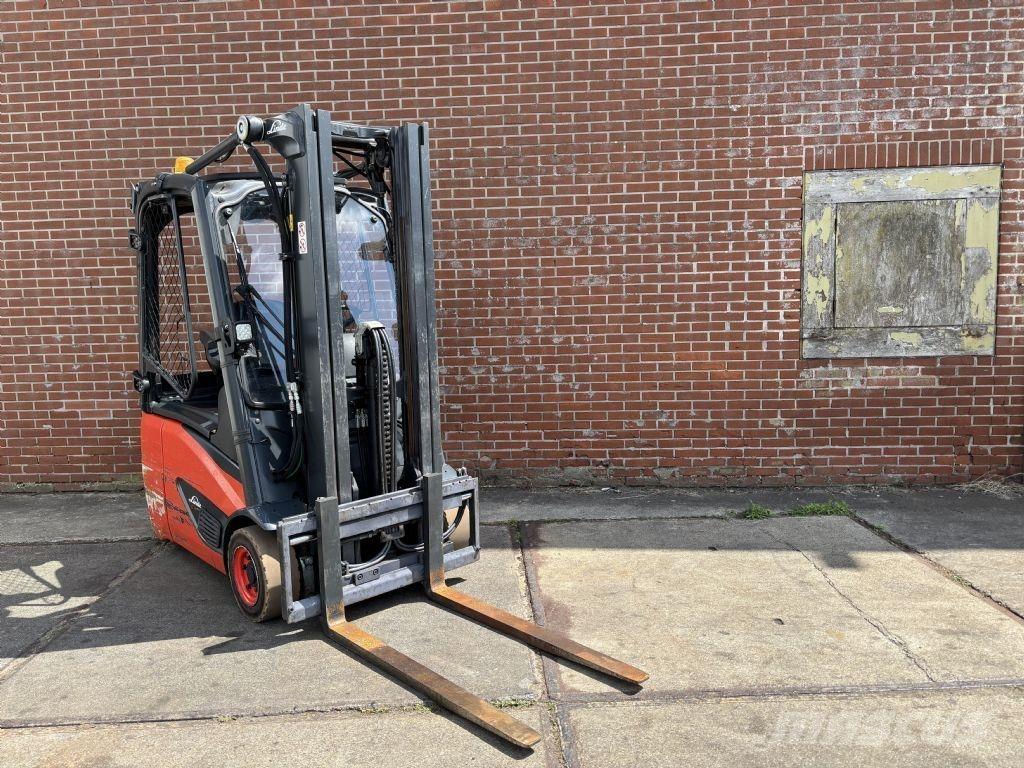 Linde E14-02 Elektriniai šakiniai krautuvai
