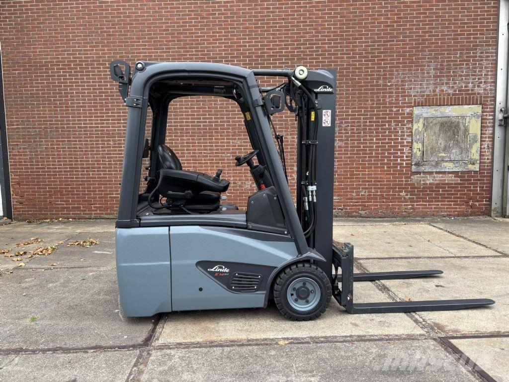 Linde E14-02 Elektriniai šakiniai krautuvai