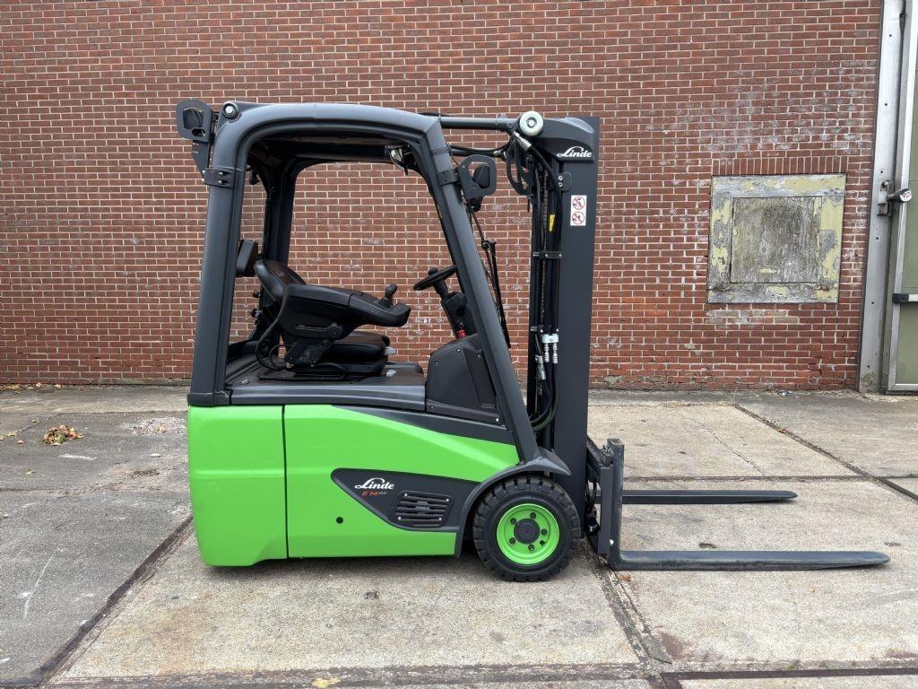 Linde E14-02 Elektriniai šakiniai krautuvai