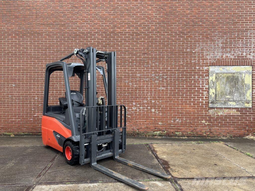 Linde E18-02 Elektriniai šakiniai krautuvai