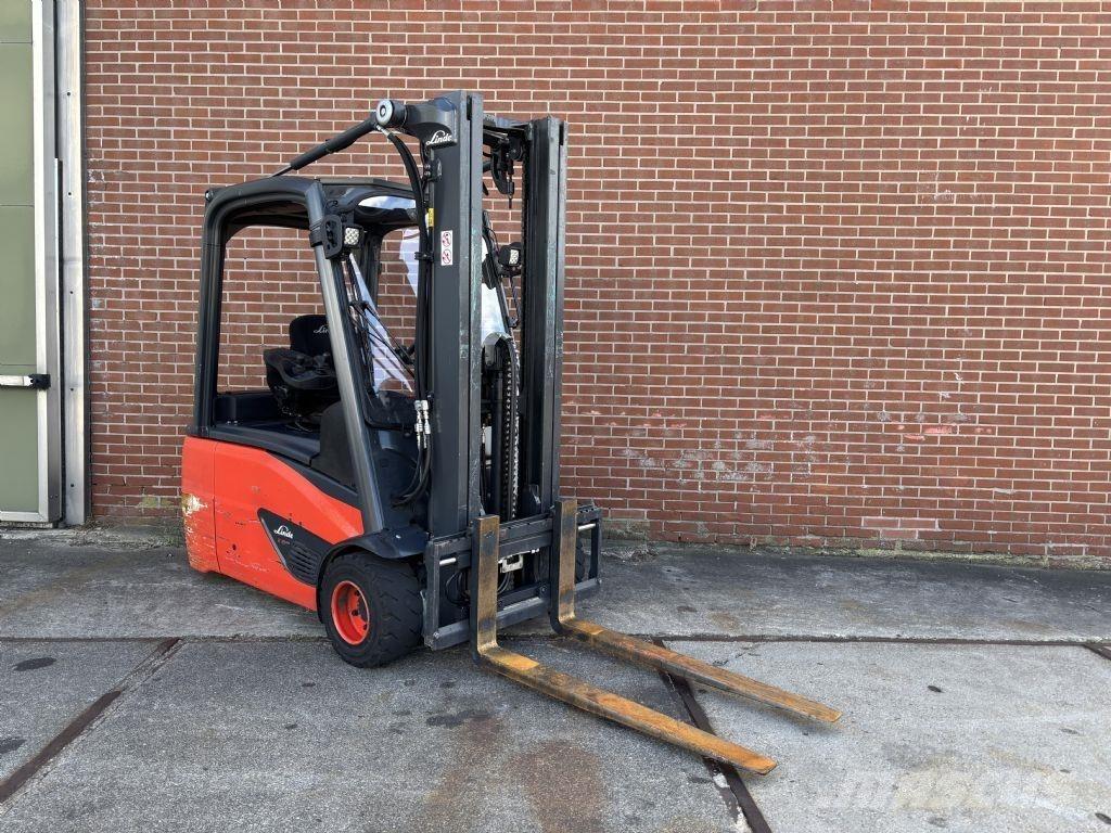 Linde E18L-02 Elektriniai šakiniai krautuvai