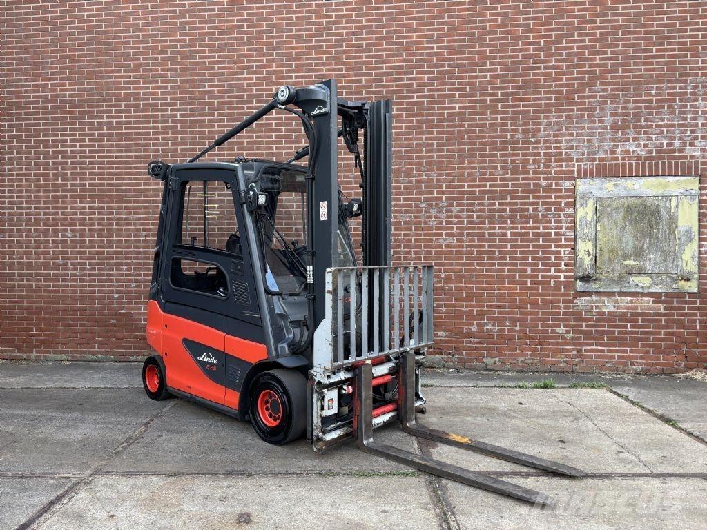 Linde E25-01 Elektriniai šakiniai krautuvai