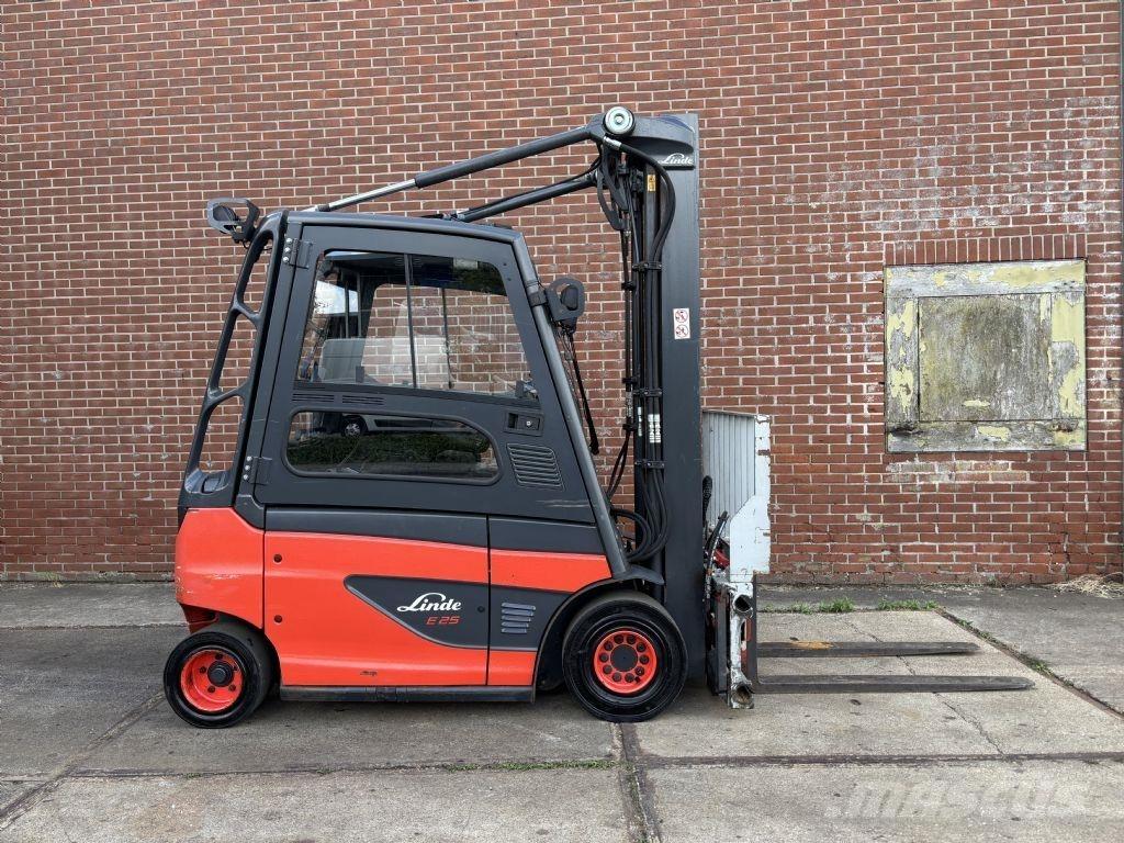 Linde E25-01 Elektriniai šakiniai krautuvai