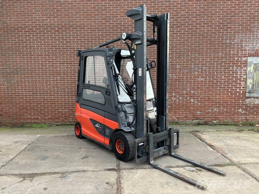 Linde E25L-01 Elektriniai šakiniai krautuvai