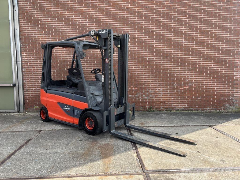 Linde E25L-01 Elektriniai šakiniai krautuvai