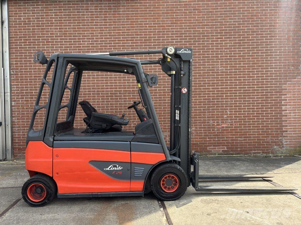 Linde E25L-01 Elektriniai šakiniai krautuvai
